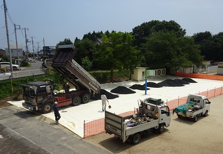 仮設駐車場設置工事 仮設駐車場設置工事
