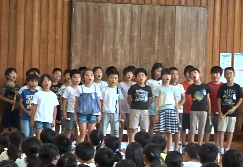3年生合唱