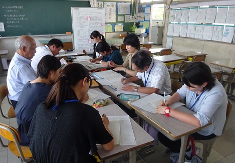 授業についての分科会