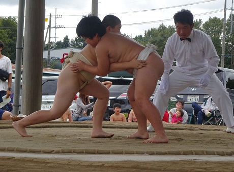 対戦の様子 対戦の様子