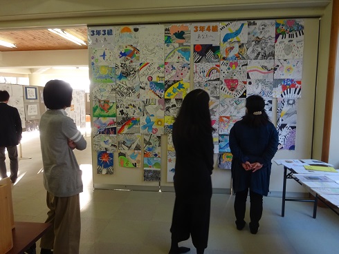 千波中秋華祭の展示を参観 千波中秋華祭の展示を参観