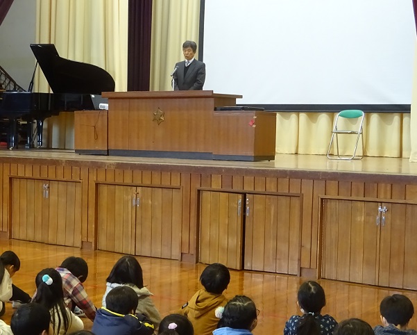 校長先生のお話 校長先生のお話