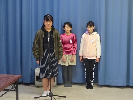 計画委員長さんの話 計画委員長さんの話