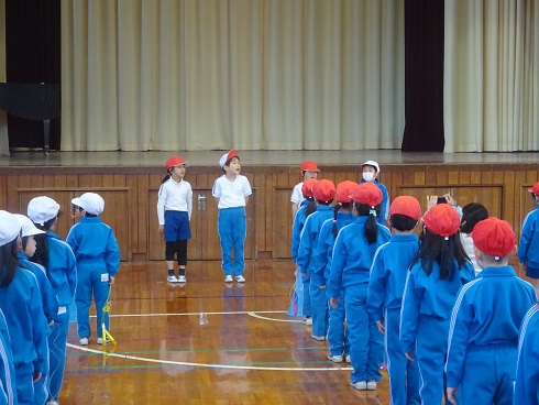 1年生開会式