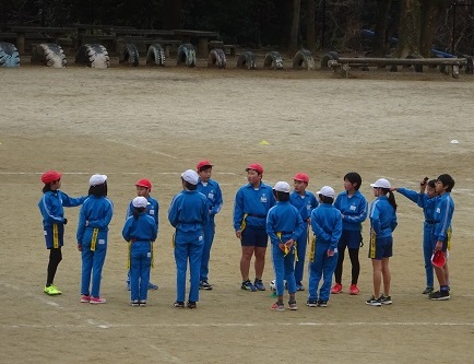 お別れ試合の様子
