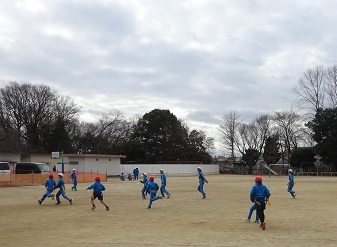 お別れ試合の様子