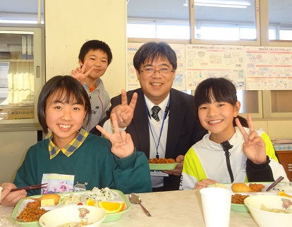 教頭先生も一緒に