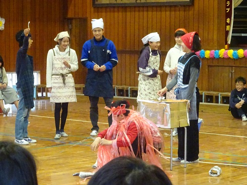 旅立ちの会思い出発表