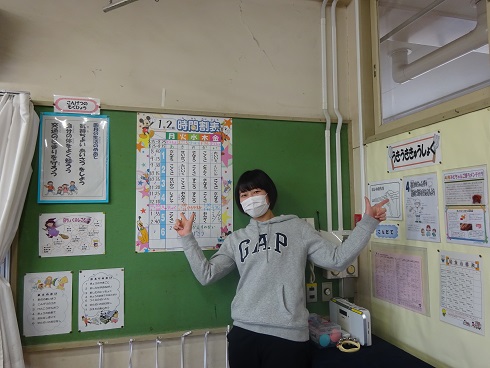 教室の時間割完成です 教室の時間割完成です
