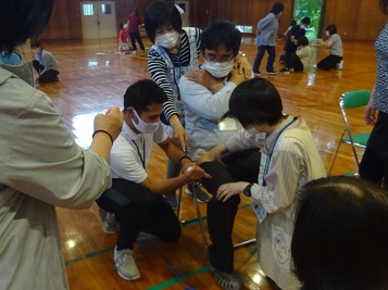 実技研修の様子 実技研修の様子