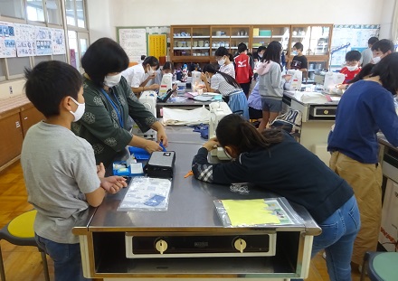ミシンの学習 ミシンの学習