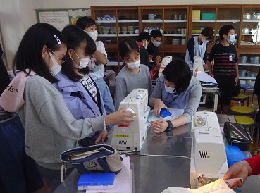 ミシンの学習 ミシンの学習