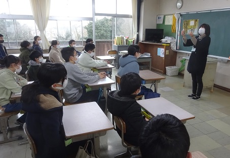 朝の読み聞かせ