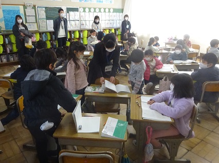 授業参観の様子