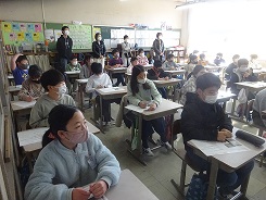 授業参観の様子