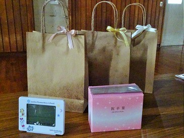 素敵な卒業記念品