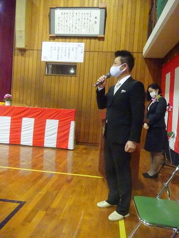PTA会長の熱いお言葉 PTA会長の熱いお言葉