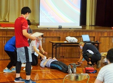 シミュレーションの様子 シミュレーションの様子
