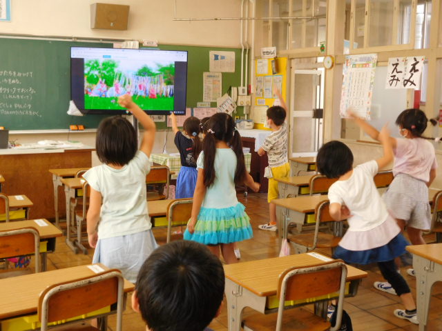 9月24日1年ダンス