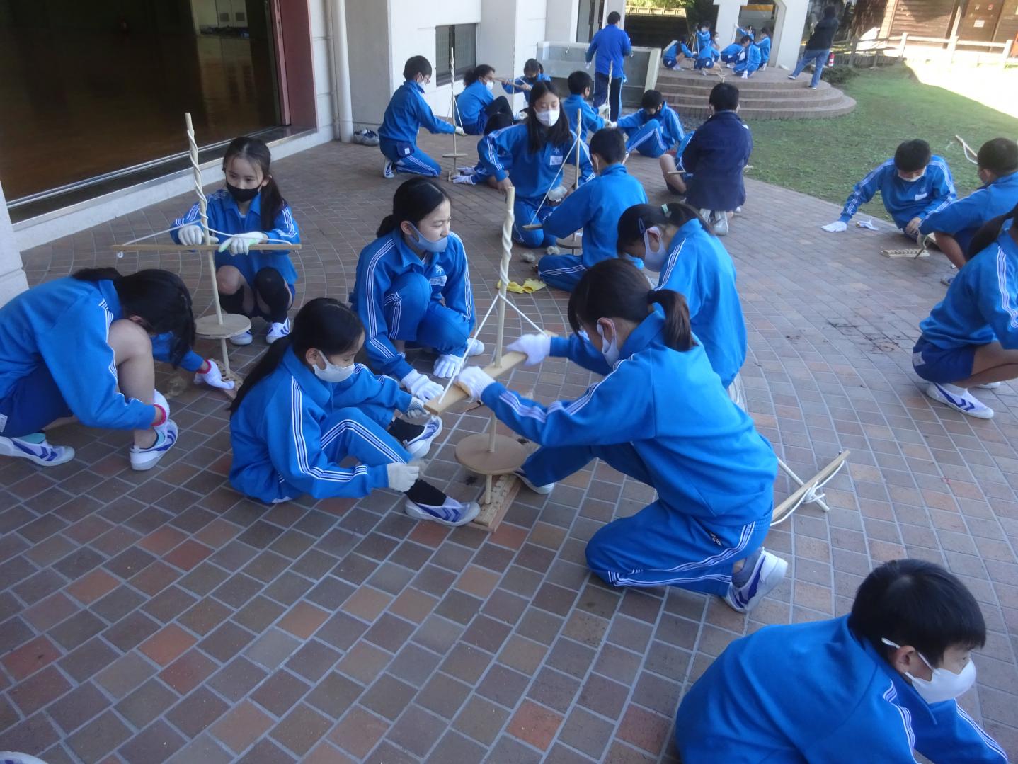 5年体験学習火起こし2