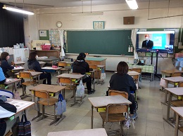 各教室にて 各教室にて