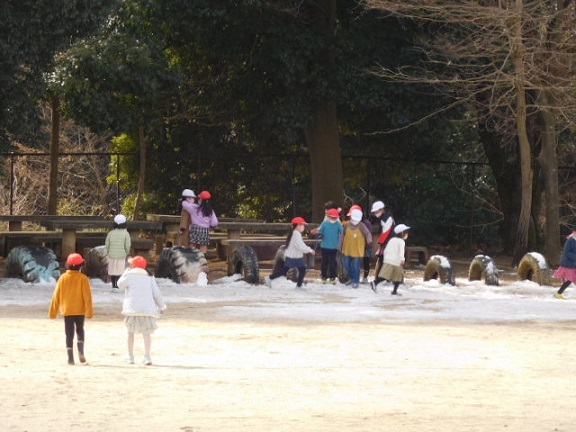 雪遊び 雪遊び