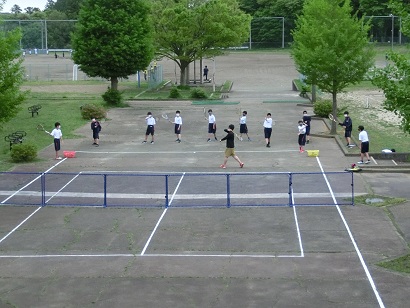 男子テニス部