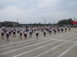 運動会全体練習 (1)