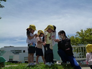 大学生とふれあい 大学生とふれあい
