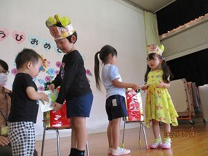 7月誕生会 7月誕生会