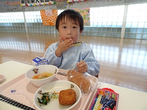 給食体験 給食体験