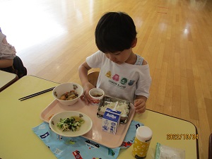 給食体験 給食体験