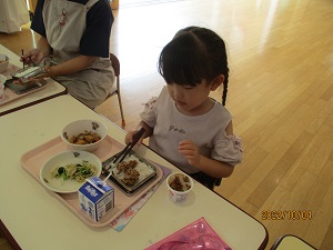 給食体験 