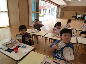 給食体験 給食体験