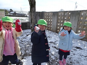 雪遊び 雪遊び