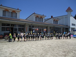 園に戻りました! 園に戻りました!