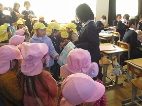 お礼の手紙を渡しました お礼の手紙を渡しました
