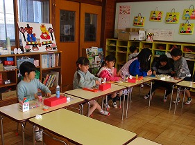 ひな人形製作1 ひな人形製作1