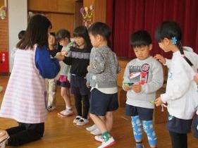 メダルのプレゼント メダルのプレゼント
