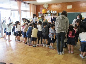 見送りアーチ 見送りアーチ
