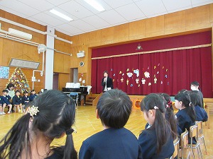 冬休み前 冬休み前