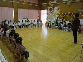 園長先生のお話 園長先生のお話