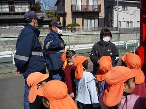 消防車見学4 消防車見学4