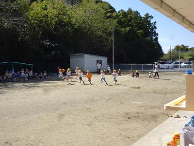 交流3かけっこ 交流3かけっこ