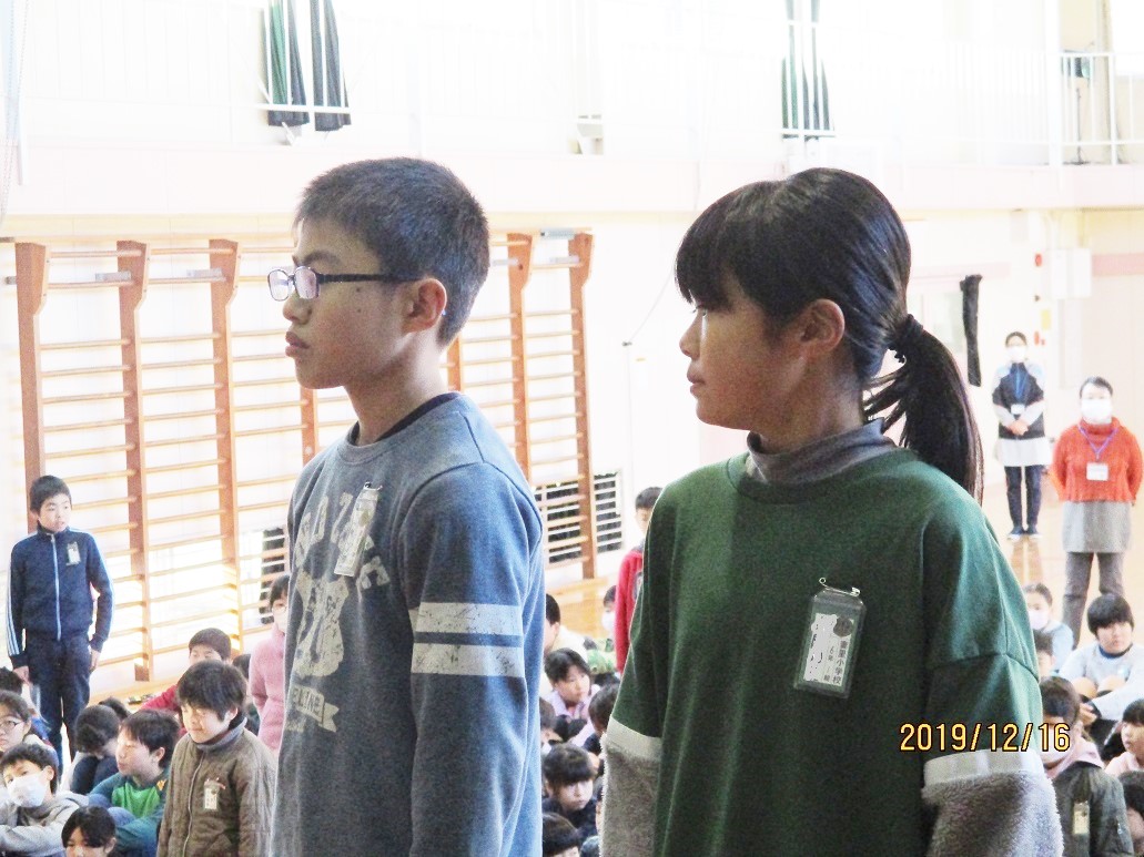 011216 全校朝会4持久走