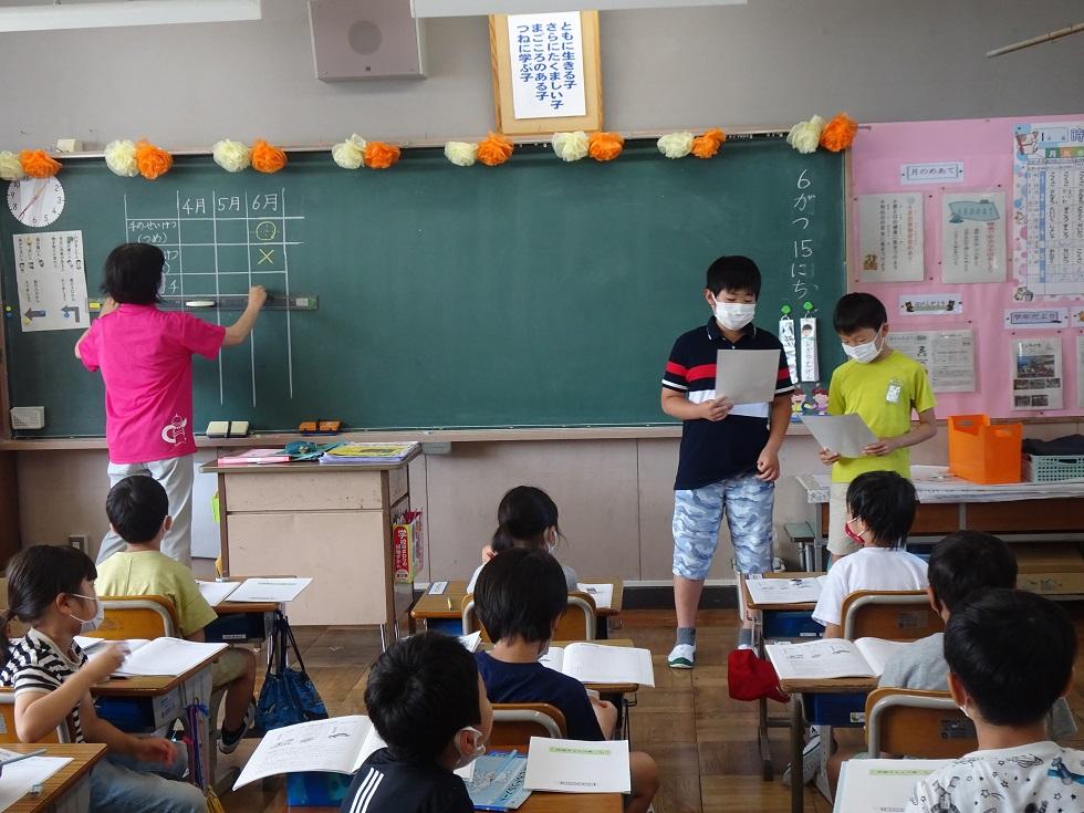 020615 清潔調べ1年 020615 清潔調べ1年
