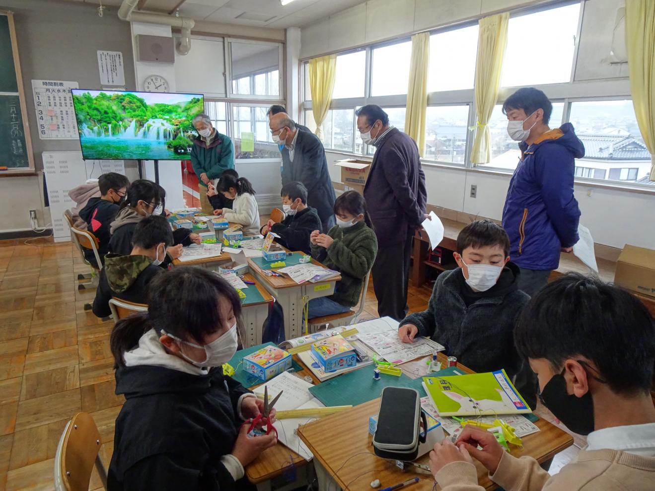 授業参観の様子