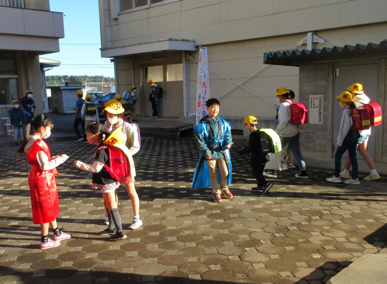 あいさつ運動1 あいさつ運動1