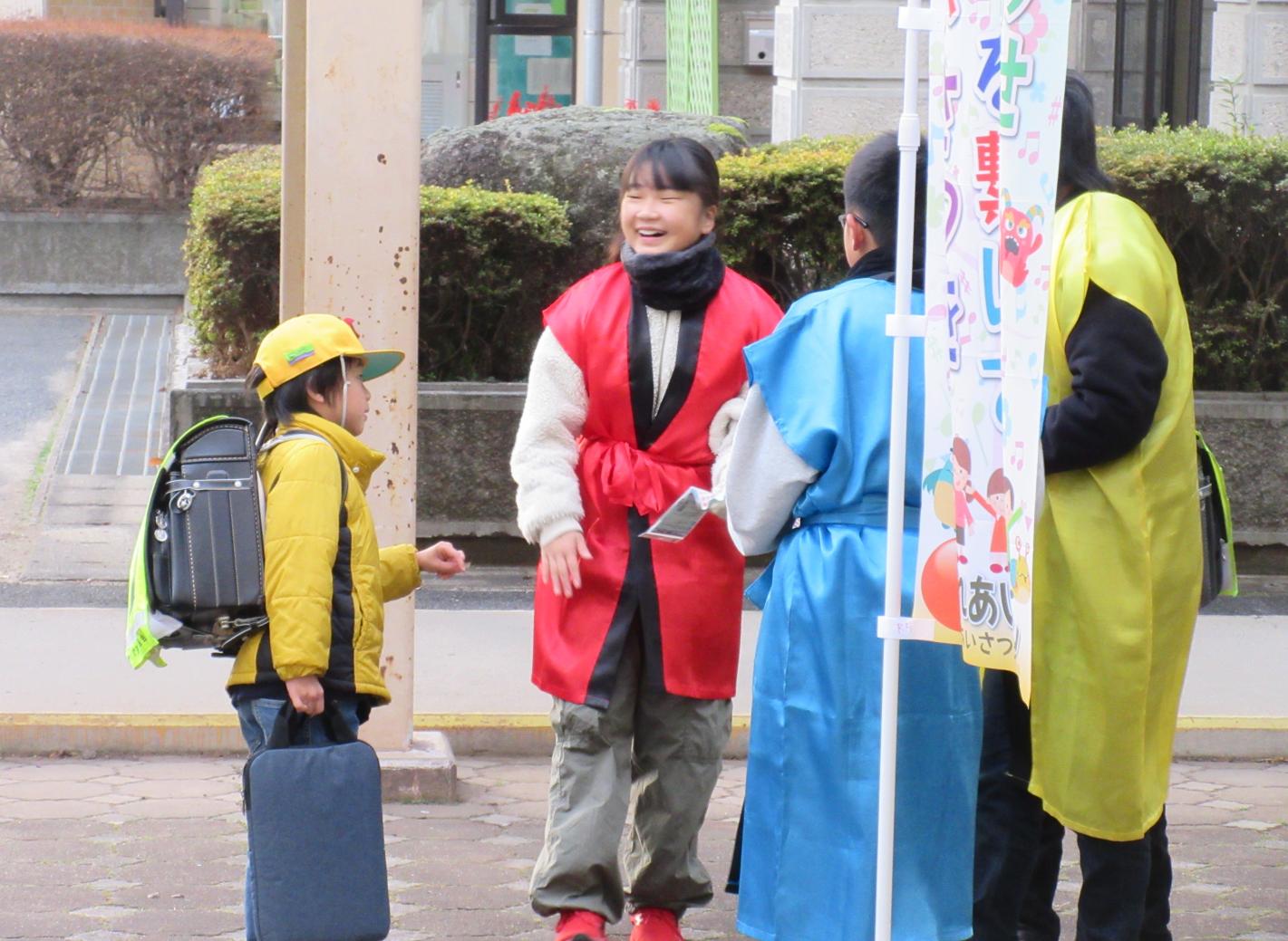 あいさつ運動1