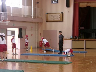 5年マット運動